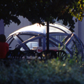 1st Dome prototype in Politecnico di Milano, Bovisa - Italy 2001