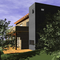 House on a hill in Toscana 2006